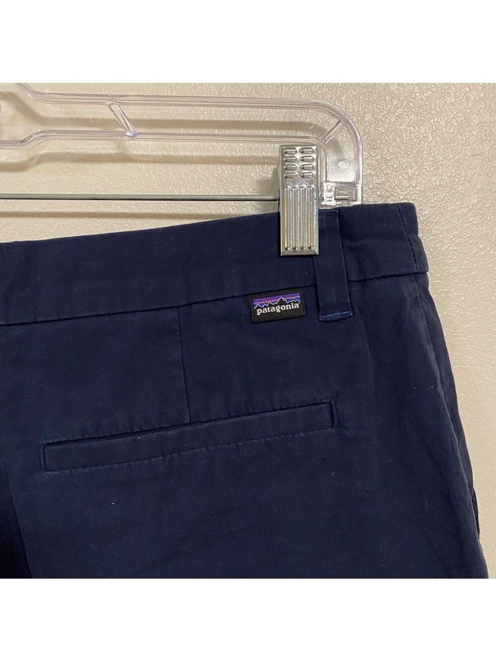 Patagonia Shorts Women’s Size 10 Navy Chino Shorts Organic Cotton - Picture 6 of 15